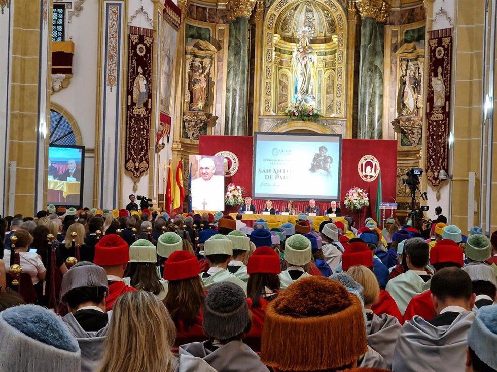 Celebración de San Antonio de Padua en la UCAM