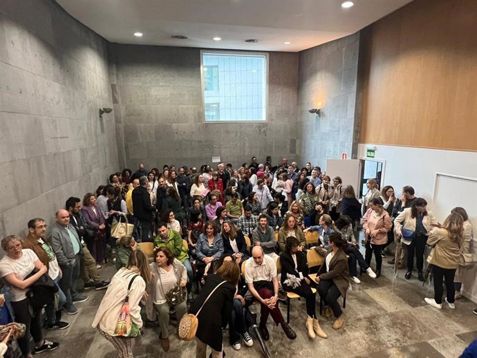 Imagen de la concentración.