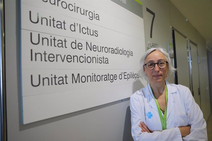 La neuróloga especialista en ictus del Hospital Germans Trias i Pujol Natlia Pérez ha participado en el estudio