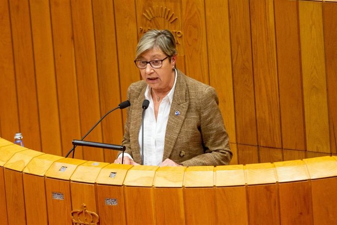 A Conselleira Do Mar, Rosa Quintana, Responder¡ No Pleno Unha Interpelacin Sobre A Reversin Da Titularidade De Terreos Portuarios De Uso Urbano Aos Concellos.  Foto Xo¡N Crespo