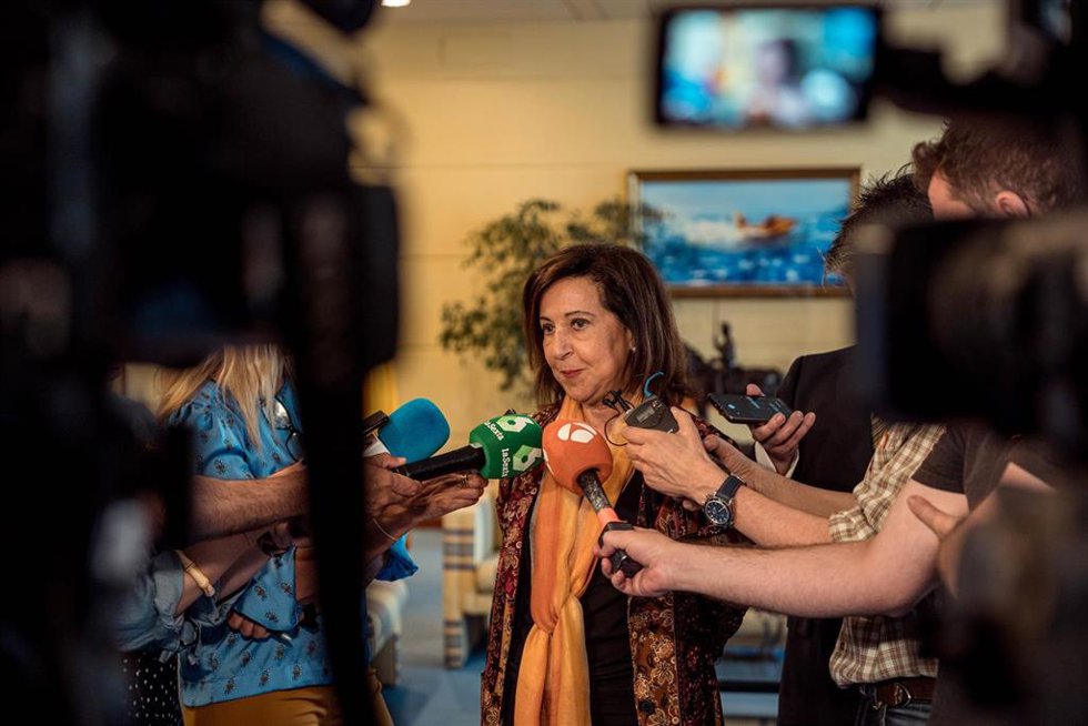 La ministra de Defensa, Margarita Robles