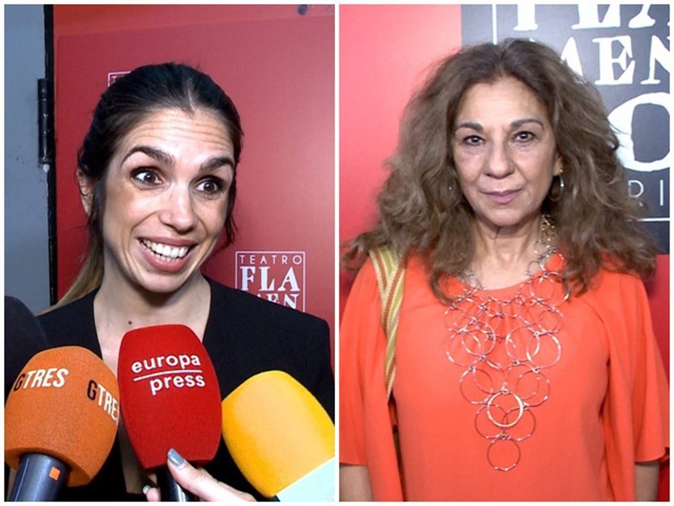 Elena Furiase y Lolita han asistido al concierto homenaje al inolvidable marido de Lola Flores