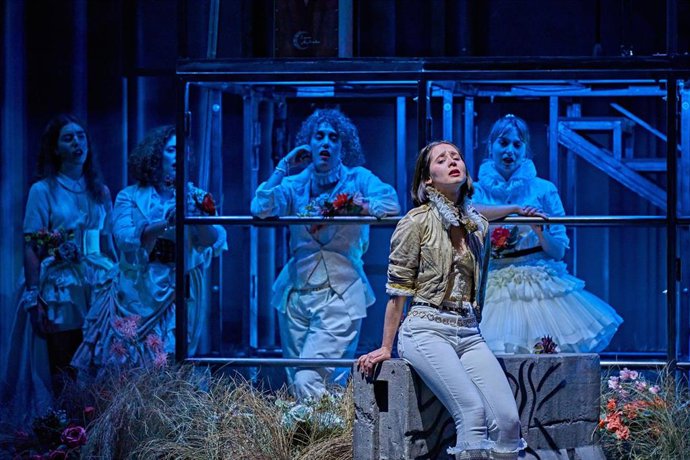 Archivo - Representación de la obra 'La discreta enamorada'