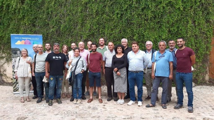 Integrantes de la Mesa Permanente del Consorci Serra de Tramuntana