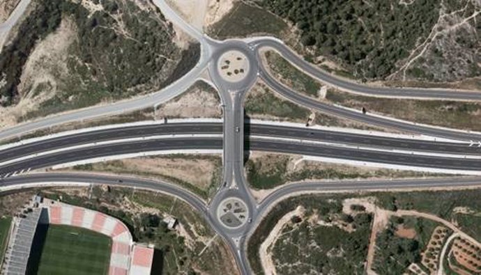 Una de las carreteras afectadas por el contrato.