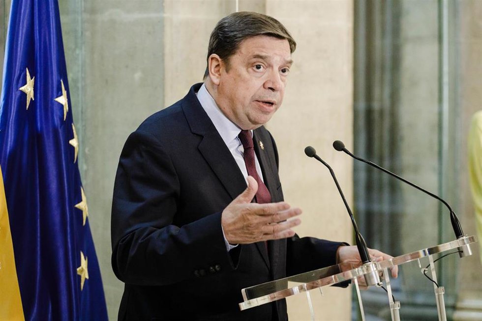 El ministro de Agricultura, Pesca y Alimentación, Luis Planas