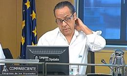 Archivo - Álvaro Pérez 'El Bigotes' comparece en la comisión de investigación sobre el Partido Popular en el Congreso.