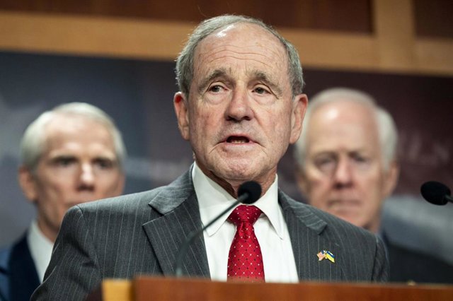 Archivo - El senador republicano James Risch.