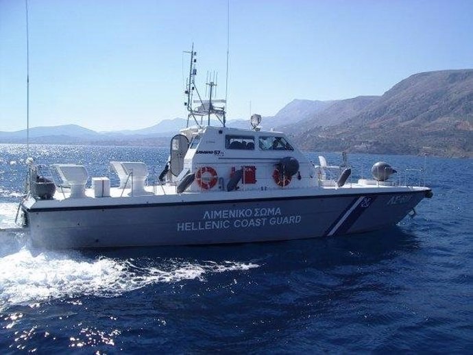 Archivo - Embarcación de la Guardia Costera de Grecia