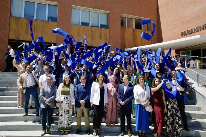 Acto de graduación de Máster Universitario en la Pablo de Olavide.