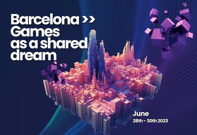 Cartell de Gamelab Barcelona 2023