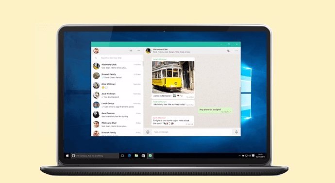 Archivo - WhatsApp en un ordenador Windows