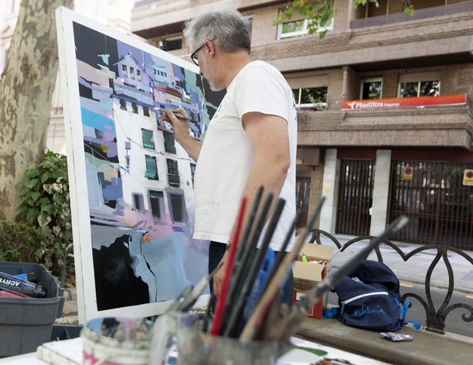 Certamen de pintura rápida