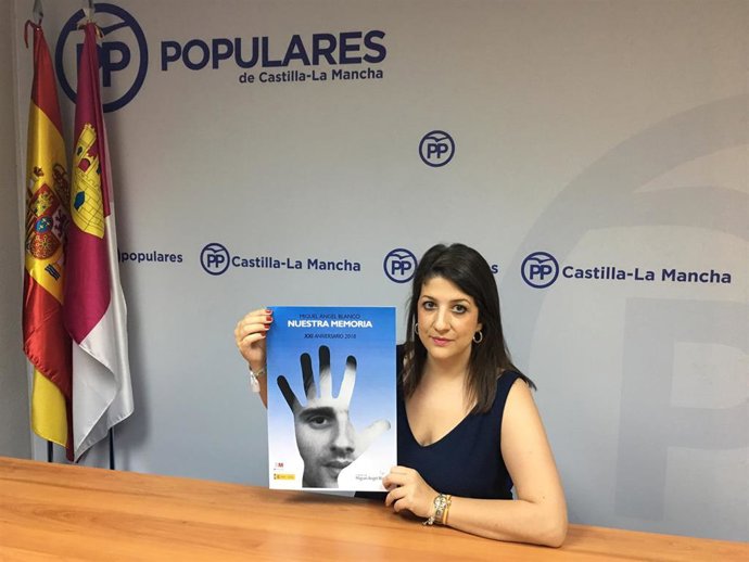 Archivo - Marta Maroto, en una foto de archivo cuando era presidenta de NNGG en C-LM