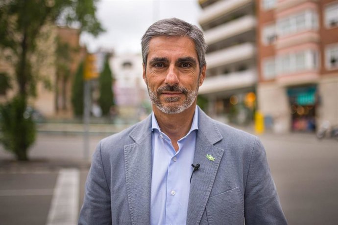 Archivo - El candidato de Vox a la Alcaldía de Barcelona, Gonzalo Oro-Pulido