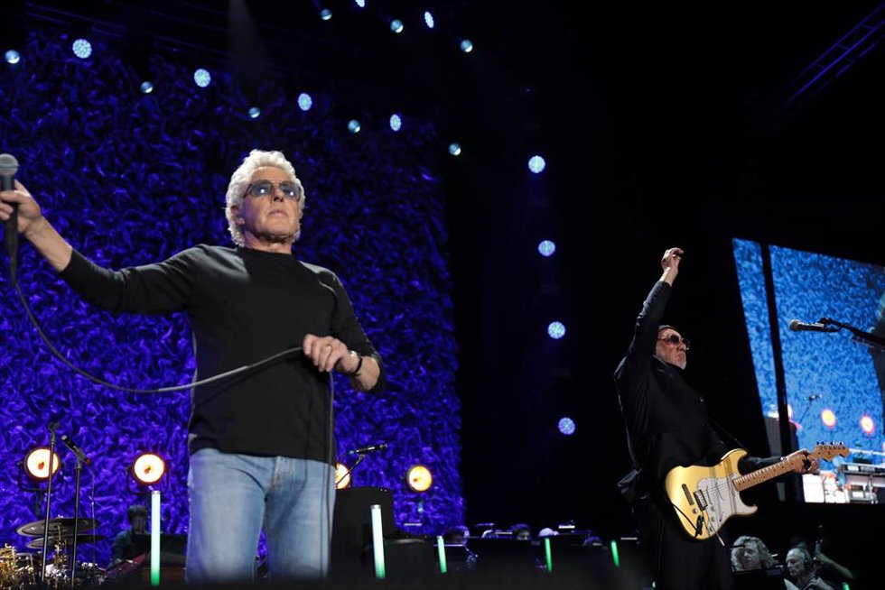 Concierto de The Who en el Palau Sant Jordi de Barcelona