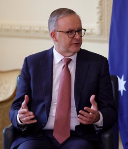 Archivo - May 5, 2023, London, Greater London, United Kingdom: Prime Minister of Australia meets with Prime Minister of the UK. The Prime Minister of Australia Anthony Albanese meets with the British Prime Minister Rishi Sunak inside No10 Downing Street