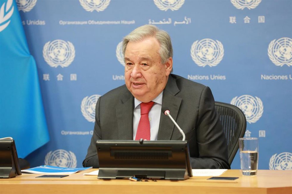 El secretario general de la ONU, António Guterres