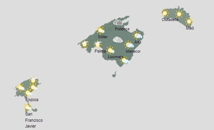 El tiempo hoy jueves, 15 de junio, en Baleares.