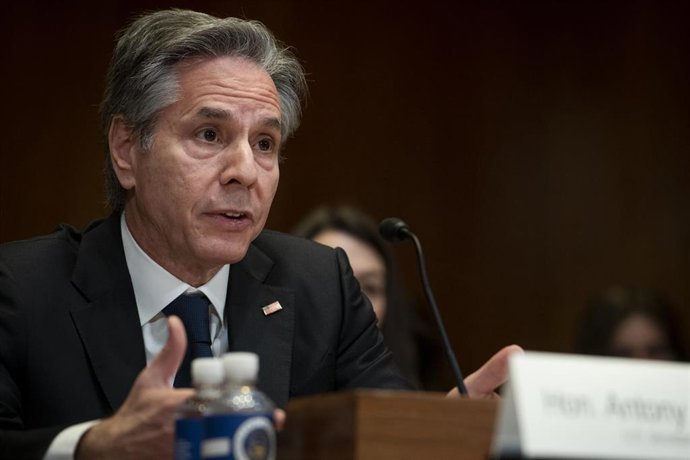Archivo - El secretario de Estado de EEUU, Antony Blinken