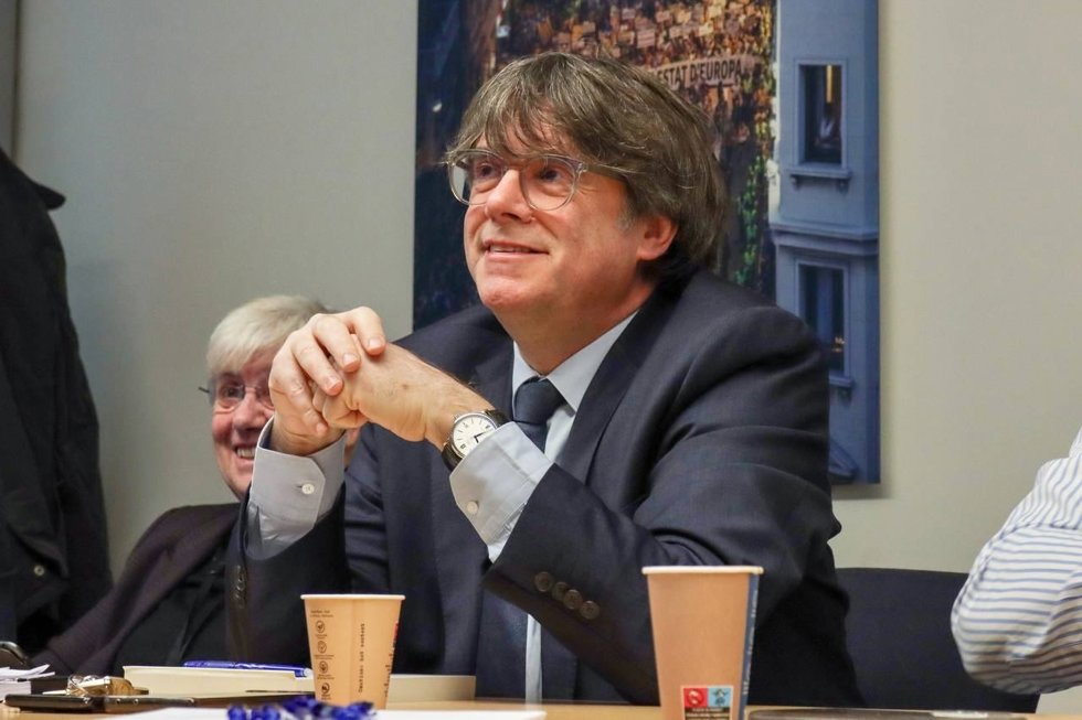 El expresidente de la Generalitat Carles Puigdemont