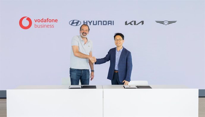 Extensión del acuerdo entre Vodafone Business y Hyundai Motor Group