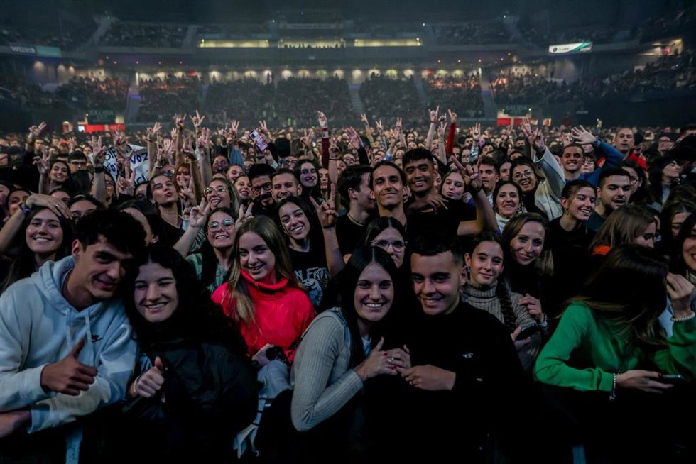 Archivo - Público en un concierto.
