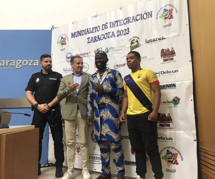 Presentación del XIV Mundialito de la Integración Zaragoza 2023