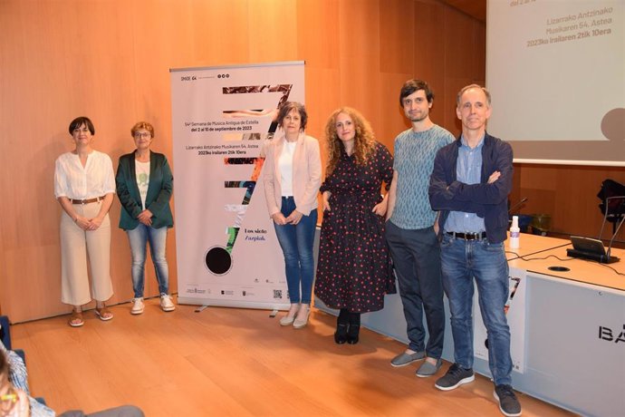 Presentación de la 54 Semana del Música Antigua de Estella-Lizarra.