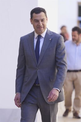 Archivo - El presidente de la Junta de Andalucía, Juanma Moreno, en una fotografía de archivo
