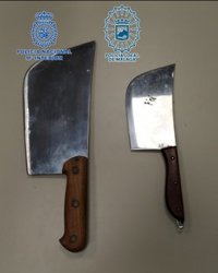 Dos detenidos en Málaga por agredir con hachas de cocina a un hombre con muletas