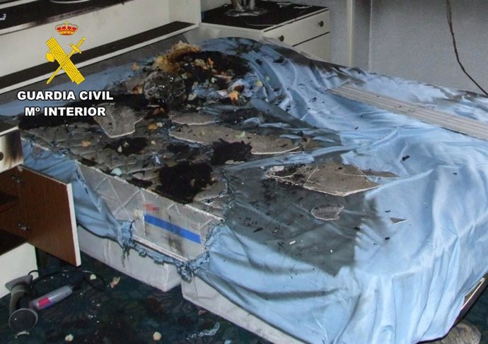 Detienen al presunto autor de un incendio intencionado en Las Merindades.