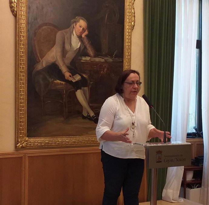 Natalia González, concejala de Derechos, Bienestar Social y Educación en funciones en el Ayuntamiento de Gijón.