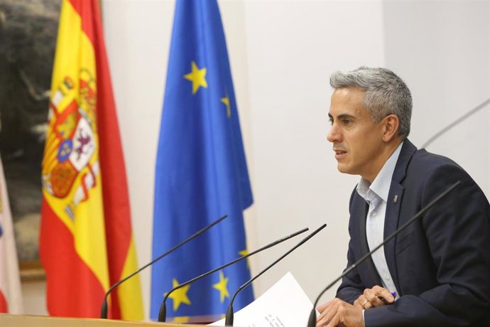 El vicepresidente de Cantabria en funciones, Pablo Zuloaga