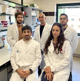 Microbiólogos de la Universidad de Salamanca.