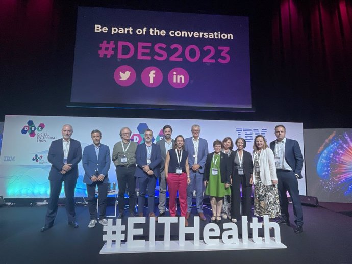 Participantes en el debate sobre el Espacio Europeo de Datos Sanitarios en DES 2023