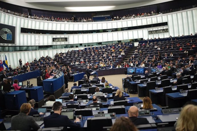 Archivo - Vista general del Parlamento Europeo