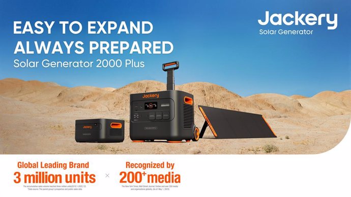 COMUNICADO: Nuevo producto Solar Generator 2000 Plus de Jackery