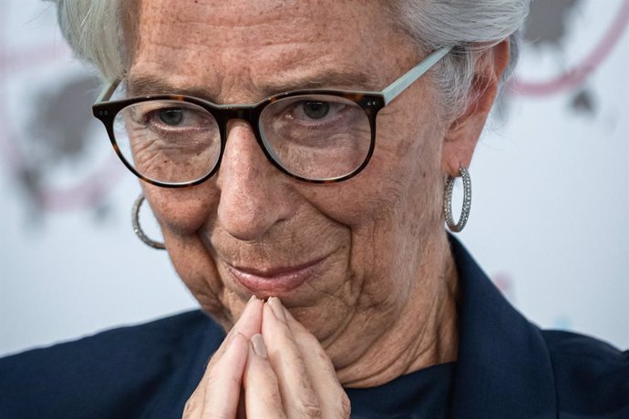 Archivo - Arxiu - 08 July 2022, France, Aix-en-Provence: President of the European Central Bank (ECB) Christine Lagarde attends the opening of the 22nd Rencontres Economiques in Aix-en-Provence. Photo: Laurent Coust/SOPA Images via ZUMA Press Wire/dpa