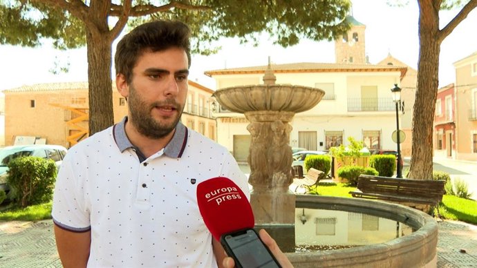 El candidato de Podemos a la Alcaldía de La Guardia, Víctor Hernández