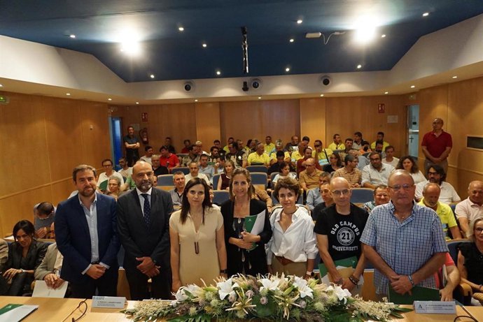 Inauguración de la jornada formativa y de sensibilización sobre el 'Estrés Térmico por Altas Temperaturas'.