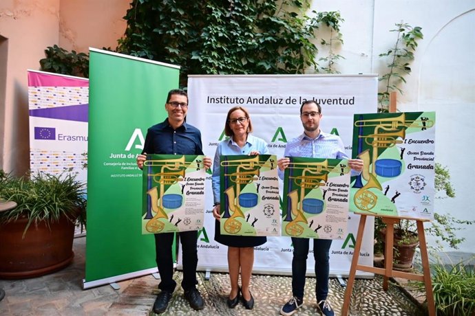 Presentación del I Encuentro de jóvenes músicos y la Joven Banda Provincial de Granada.