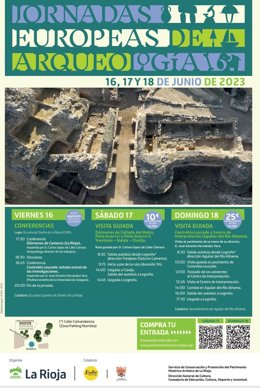 Jornadas Arqueológicas Europeas de este fin de semana en La Rioja
