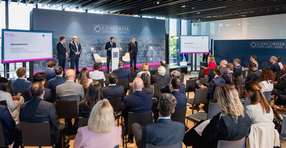 La Cumbre Europea Concordia 2023 reúne en IE University a 75 expertos internacionales para analizar retos globales
