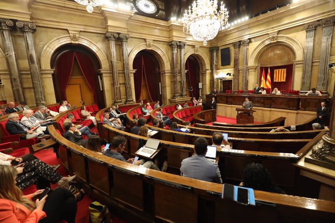 El ple del Parlament aquest dijous