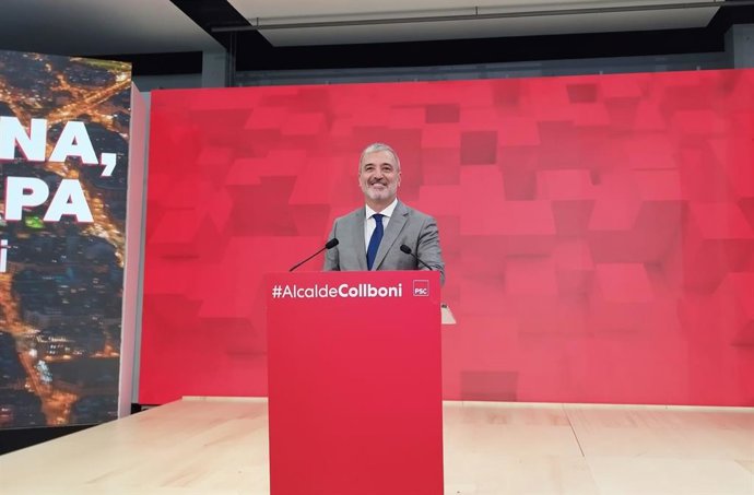 El candidat del PSC a l'alcaldia de Barcelona, Jaume Collboni