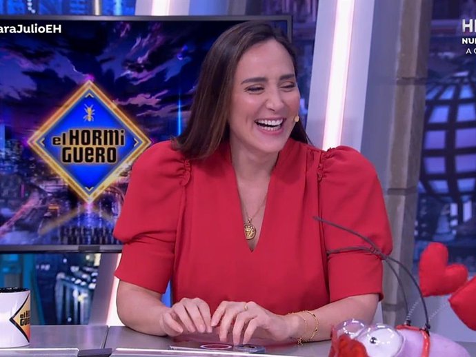 TAMARA FALCÓ EN EL PLATÓ DE 'EL HORMIGUERO'