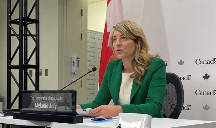 La ministra de Exteriores de Canadá, Mélanie Joly