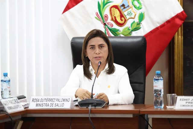 La ministra de Salud, Rosa Gutiérrez