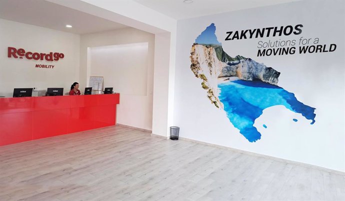 Nueva oficina de Record go Mobility en Zakynthos, Grecia